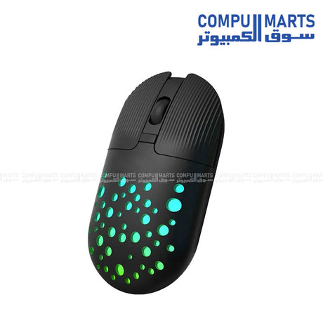 Wireless rechargeable GAMMA M-13 mouse with Bluetooth 5.0 and USB