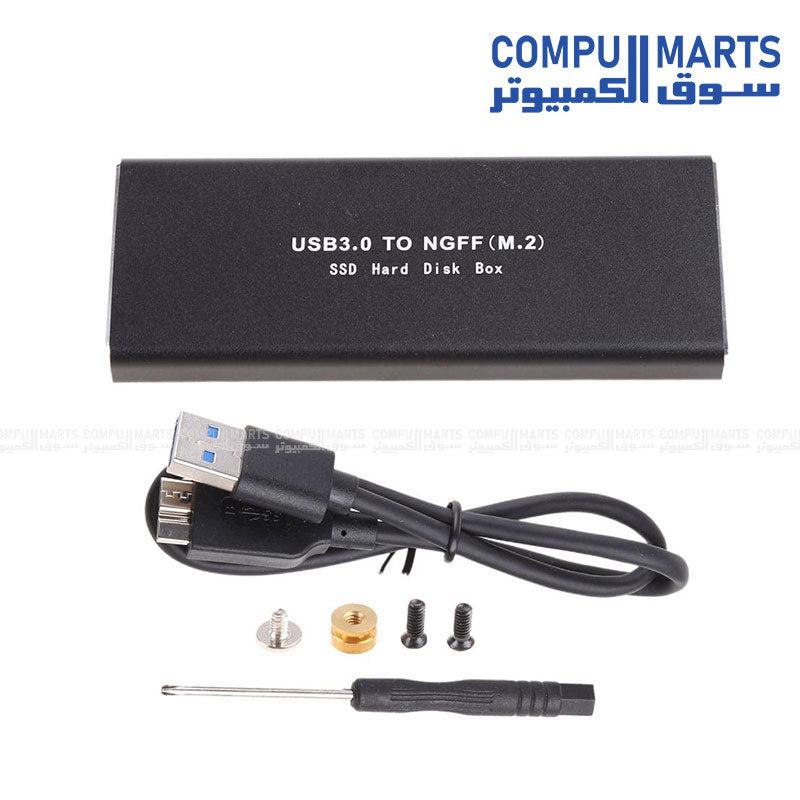 Portable GAMMA M.2 SSD External Enclosure designed for external storage and data transfer at Compumarts