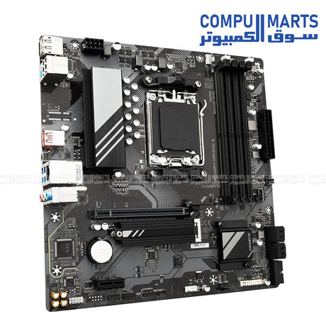 GIGABYTE A620M GAMING X rev.1.0 – Micro‑ATX AM5 motherboard – DDR5 OC (XMP/EXPO) – PCIe 4.0 M.2 slot – Gigabit LAN
