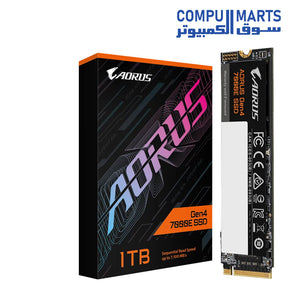 GIGABYTE AORUS Gen4 7000E SSD 1TB PCI Express 4.0 x4 NVMe M.2 2280 drive