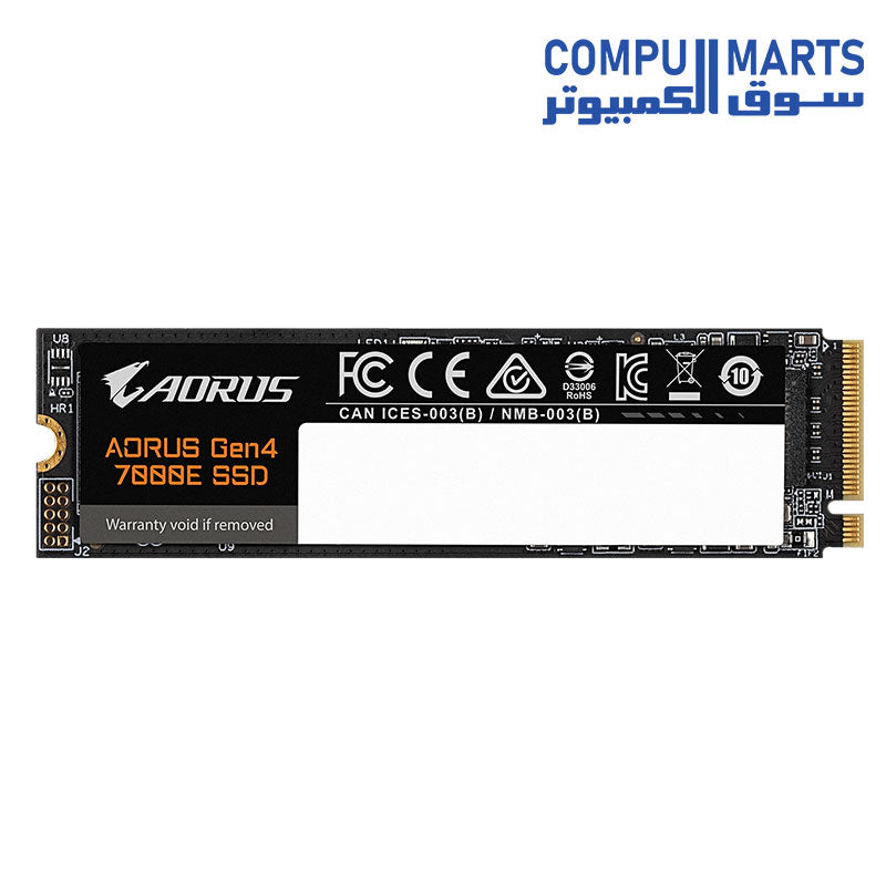 M.2 2280 form factor SSD unit provided by Compumarts