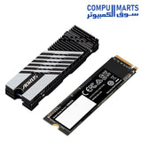 GIGABYTE AORUS Gen4 7300 SSD 1TB PCI-Express 4.0 x4 NVMe M.2 2280 drive