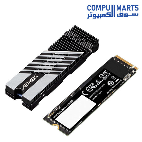 GIGABYTE AORUS Gen4 7300 SSD 1TB PCI-Express 4.0 x4 NVMe M.2 2280 drive