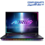Gigabyte AORUS MASTER 18 AM8H gaming laptop RTX 5090 18 inch MiniLED 240Hz Intel Ultra 9