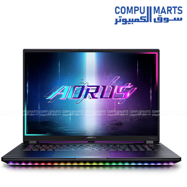Gigabyte AORUS MASTER 18 AM8H gaming laptop RTX 5090 18 inch MiniLED 240Hz Intel Ultra 9
