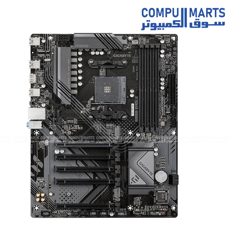 GIGABYTE B550 EAGLE – ATX Motherboard – AMD AM4 – DDR4 4733MHz OC – PCIe 4.0 – Dual M.2 – High Performance
