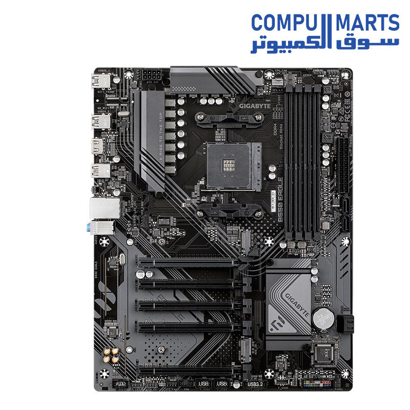 Reliable motherboard featuring dual M.2 connectors and DDR4 memory slots