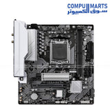 GIGABYTE -B650M -Gaming-WiFi6E -AMD -AM5- Micro-ATX -DDR5 motherboard - PCIe 5.0 - Wi-Fi 6E