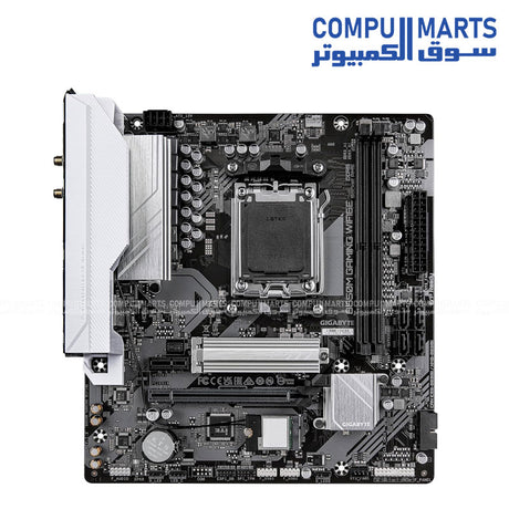 GIGABYTE -B650M -Gaming-WiFi6E -AMD -AM5- Micro-ATX -DDR5 motherboard - PCIe 5.0 - Wi-Fi 6E