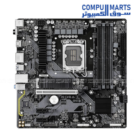 GIGABYTE B760M DS3H WiFi6E – MicroATX DDR4 Motherboard – PCIe 5.0 x16, Dual M.2 Gen4, Wi‑Fi 6E & Bluetooth 5.3, 2.5GbE LAN, LGA 1700
