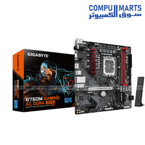 B760M G AC D4 GEN5 1.0-GIGABYTE-Motherboard-LGA1700-14TH GEN-DDR4-64GB-PCIe 5.0-M.2-ATX -Windows 11