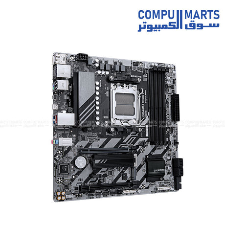 GIGABYTE B840M DS3H – AM5 DDR5 Motherboard – Micro ATX – HDMI – DisplayPort – 2.5G LAN – PCIe 4.0 – Compumarts Egypt