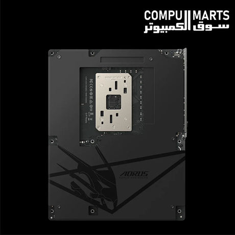 GIGABYTE B850 AORUS ELITE X3D motherboard with DDR5 memory support up to 256 GB