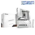 GIGABYTE B850 AORUS STEALTH ICE – White AM5 ATX motherboard – DDR5 up to 8200MT/s – PCIe 5.0 x16 – Wi‑Fi 7 & 5 GbE LAN – 4× M.2 SSD slots
