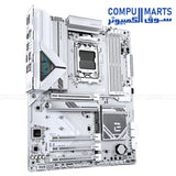 GIGABYTE B850 EAGLE ICE – White AM5 ATX motherboard – DDR5 up to 8200MT/s OC – PCIe 5.0 x16 slot – 3× M.2 SSD ports – 2.5GbE LAN
