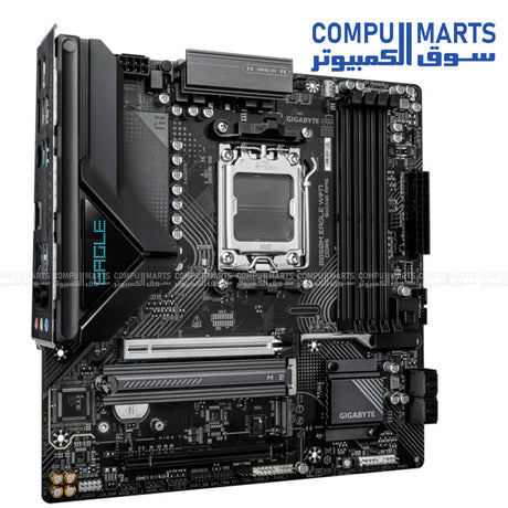 GIGABYTE B850M EAGLE WIFI7 with DDR5 memory support up to 8200MT/s O.C and AMD EXPO compatibility