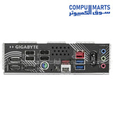 Micro ATX motherboard with HDMI, dual DisplayPort outputs, USB Type-C connectivity, and Wi-Fi 7 support available through Compumarts