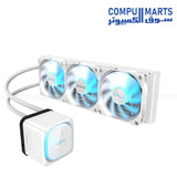 CPU cooling hardware from GIGABYTE with Intel 1851, 1700, 115X, and 1200 socket compatibility alongside AMD AM5 and AM4 support