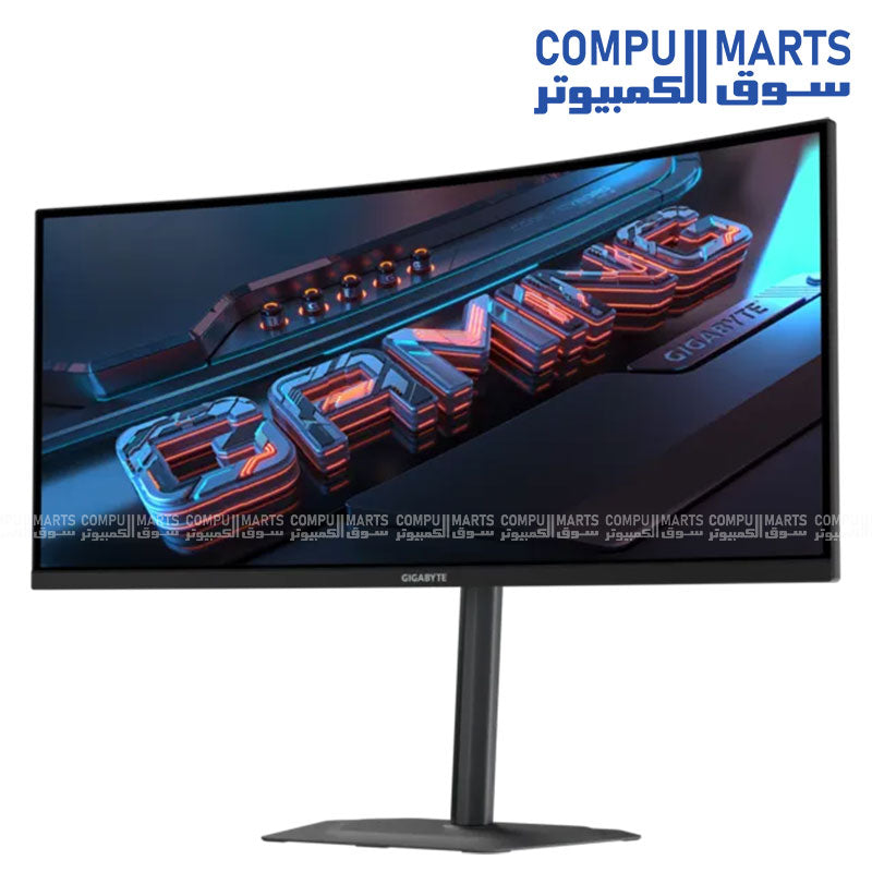 G34WQC2 – Gaming Monitor – GIGABYTE – 34 Inch WQHD 200Hz Curved VA HDR400