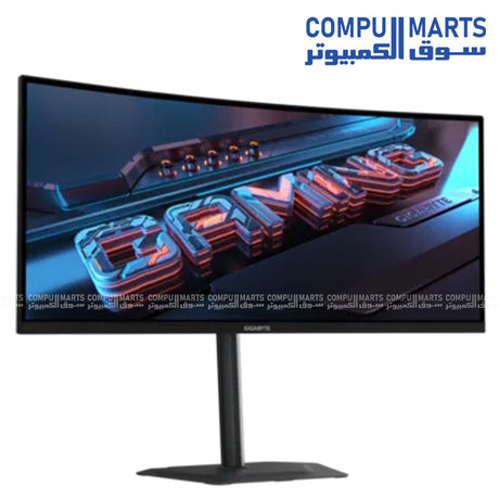 G34WQC2 – Gaming Monitor – GIGABYTE – 34 Inch WQHD 200Hz Curved VA HDR400