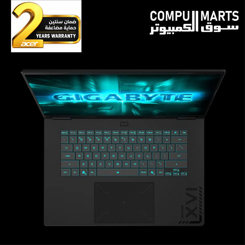 GIGABYTE GAMING A16 GA6H gaming laptop
