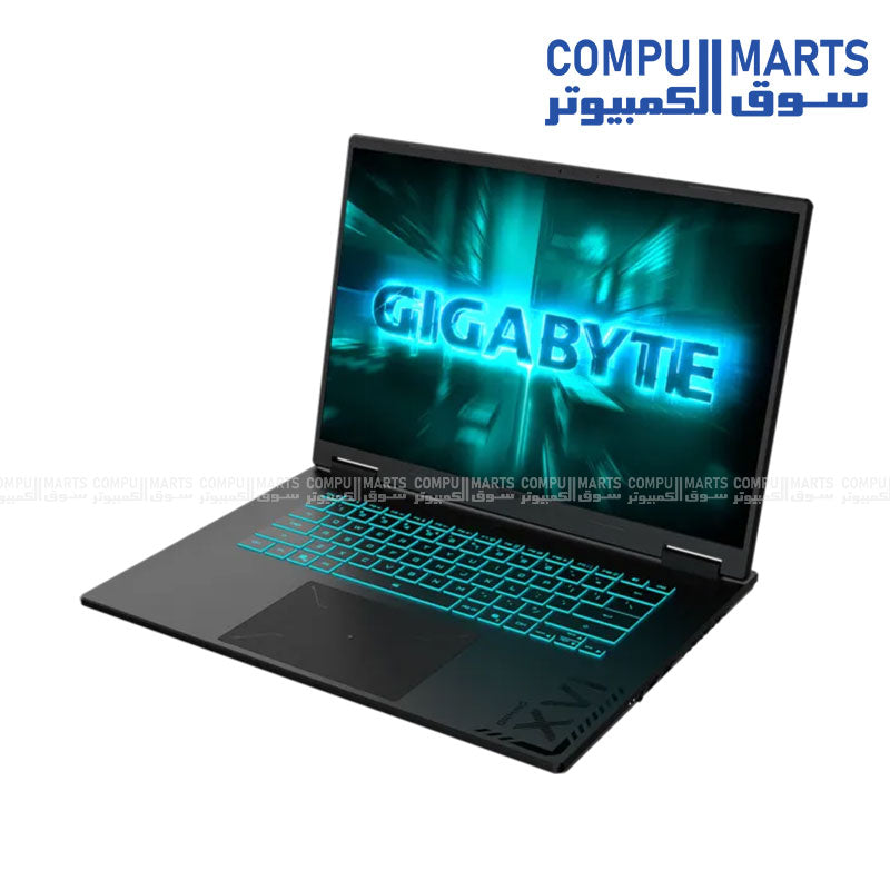  GIGABYTE Gaming A16 laptop 16 inch with RTX 5060 and i7-13620H 165Hz display gaming performance