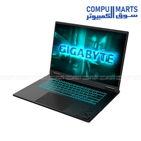  GIGABYTE Gaming A16 laptop 16 inch with RTX 5060 and i7-13620H 165Hz display gaming performance