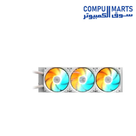 High performance liquid cooler with 2200 RPM fan speed from Compumarts