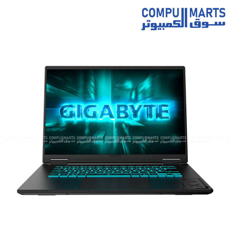 GIGABYTE Gaming A16 CWH Laptop with i7-13620H, RTX 5070 8GB, 32GB RAM, 1TB SSD, 16-inch 165Hz IPS Display – Black