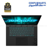 GIGABYTE Gaming A16 CWH with 32GB DDR5 RAM and 1TB SSD storage configuration