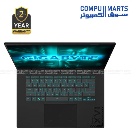 GIGABYTE Gaming A16 CWH with 32GB DDR5 RAM and 1TB SSD storage configuration
