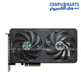 GIGABYTE GeForce RTX 5060 Ti EAGLE MAX OC 16GB dual‑fan graphics card on white background
