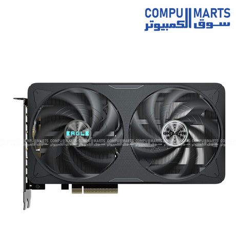 GIGABYTE GeForce RTX 5060 Ti EAGLE MAX OC 16GB dual‑fan graphics card on white background
