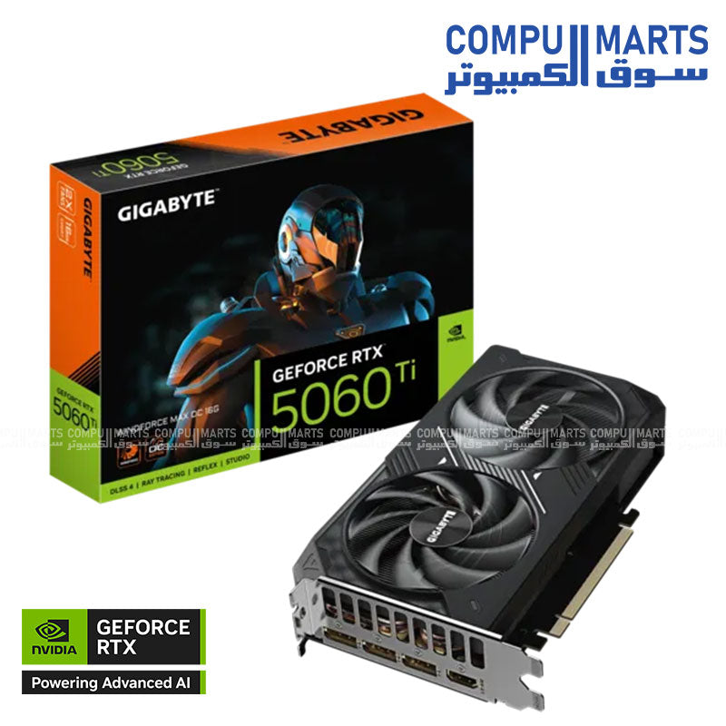 GV-N506TWF2MA-OC-16GD-GRAPHIC-CARDS-GIGABYTE-GeForce-RTX-5060-Ti WINDFORCE-MAX-OC-16GB-GDDR7–DLSS4–PCIe5.0-Egypt
