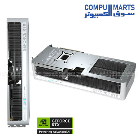 GIGABYTE – Graphics Card – GV-N507TAERO-OC-16GD – RTX 5070 Ti AERO OC 16GB – White Triple-Fan Design


