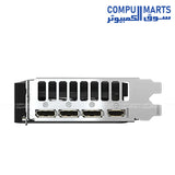 GIGABYTE GeForce RTX 4060 EAGLE MAX OC 8GB graphics card with Windforce dual‑fan cooler on white background
