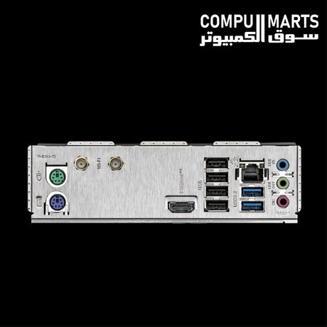GIGABYTE H610M D3H WIFI DDR4 motherboard with two M.2 connectors and four SATA 6Gb/s connectors