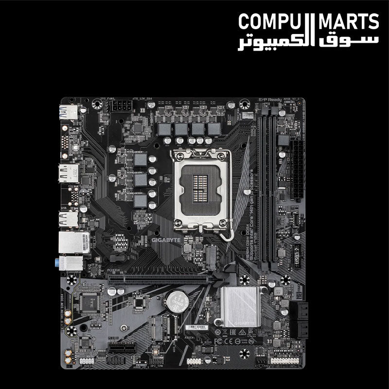 GIGABYTE H610M D3W DDR4 motherboard with LGA1700 processor socket