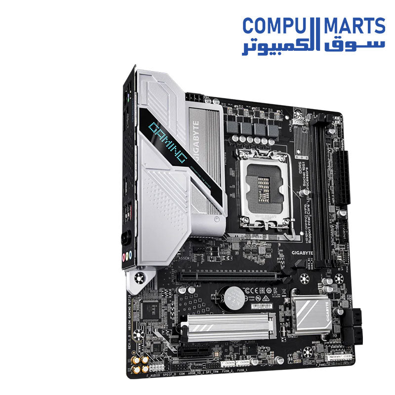GIGABYTE H810M GAMING WIFI6 Micro ATX Motherboard Intel Core Ultra