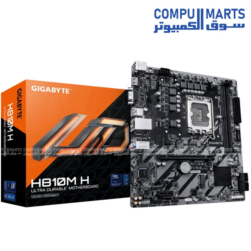 GIGABYTE H810M H LGA1851 DDR5 Micro ATX motherboard with Intel H810 chipset