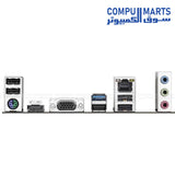 Intel H810 Micro ATX motherboard with Gigabit LAN, SATA ports, and USB 3.2 Gen1 connectivity