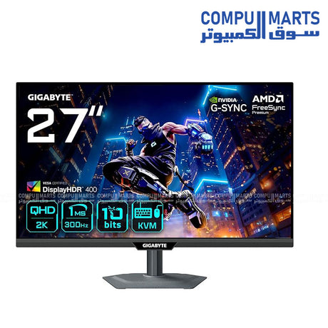 GIGABYTE M27Q3 27” 2K 300Hz Gaming Monitor | Best Price Egypt