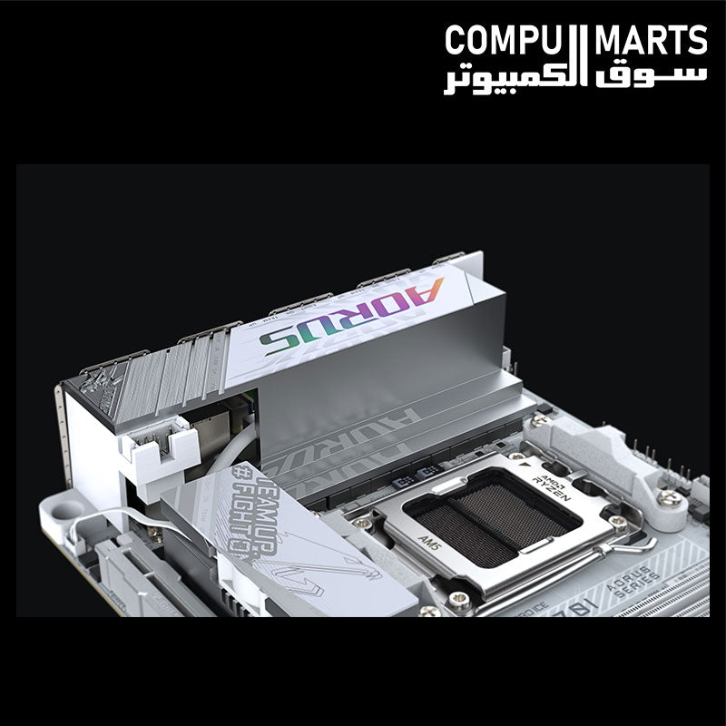 GIGABYTE X870I AORUS PRO ICE DDR5 dual-channel motherboard