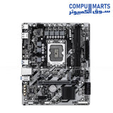 GIGABYTE H810M-K Micro ATX motherboard with LGA1851, DDR5 memory support and PCIe 4.0 available in Egypt.