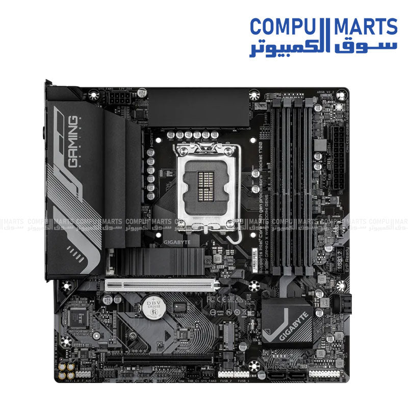 GIGABYTE B760M GAMING X WIFI6E DDR4 motherboard with LGA1700, PCIe 5.0 and Wi-Fi 6E in Egypt