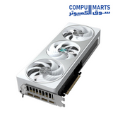 GIGABYTE – Graphics Card – GV-N507TAERO-OC-16GD – RTX 5070 Ti AERO OC 16GB – White Triple-Fan Design

