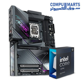 Intel Core Ultra 9 285K Desktop Processor + GIGABYTE Z890 AORUS MASTER Motherboard Bundle – Next-Gen Performance Platform – DDR5 Support – PCIe 5.0 – Premium Gaming & Creator Build – Egypt

