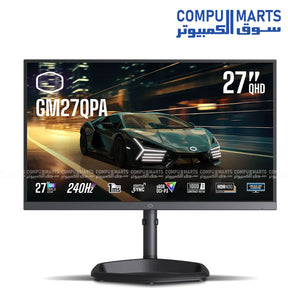 Cooler Master GM27QPA 27 inch QHD gaming monitor 240Hz 1ms IPS 97 sRGB Egypt