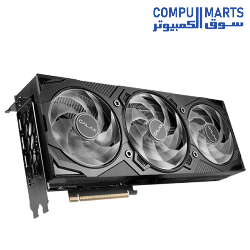 Galax GeForce RTX 5070 Ti EX Gamer 16GB GDDR7 Gaming Graphics Card White - Black