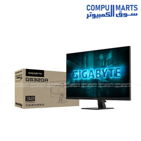 GIGABYTE GS32QA 31.5 inch QHD gaming monitor 180Hz 1ms IPS HDR Ready